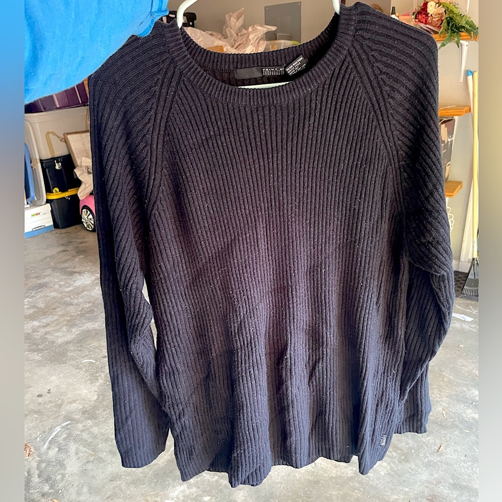 Point X Mens Black Sweater